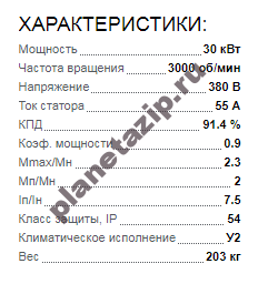 QIP Shot Screen 210 - Электродвигатель АИР 180 М2 30квт 3000 об/мин 380