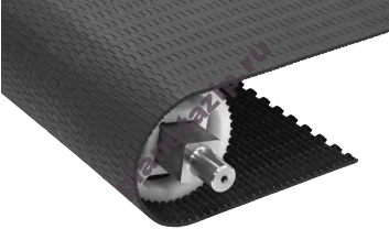 QIP Shot Screen 381 - Модульная лента Intralox Series S 550 Tight Transfer Flat Top