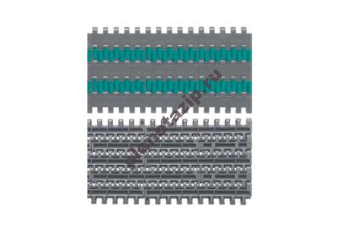 Модульная лента 2251 Flat Top с резиновыми накладками