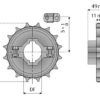 antriebsrad-doppelnut-skizze-510x350 Звезда 2250 – 2251 – 2260 Magnet/TAB – изображение 3