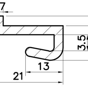 izobrazhenie 2021 04 28 210644 300x300 - Профиль скольжения ZK PZK00V / PZK00N