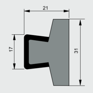 izobrazhenie 2021 07 31 111405 300x300 - Профиль ограждения с металлом CSS10030
