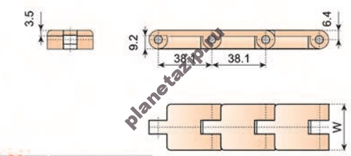 Цепь пластинчатая LF820-K126 mini izobrazhenie 2023 08 09 232806835 - Цепь пластинчатая LF820-K126 mini
