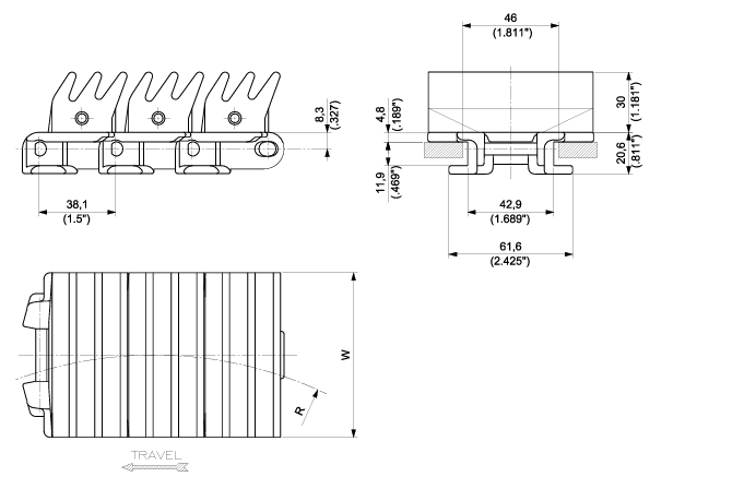 Цепь пластинчатая грипперная Regina GW 878T UP K 3 ¼ izobrazhenie 2025 01 04 152113050 - Цепь пластинчатая грипперная Regina GW 878T UP K 3 ¼