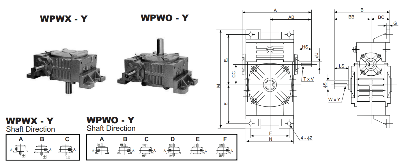 Редуктор червячный WPWO-Y-100 izobrazhenie 2025 05 24 192327942 - Редуктор червячный WPWO-Y-100