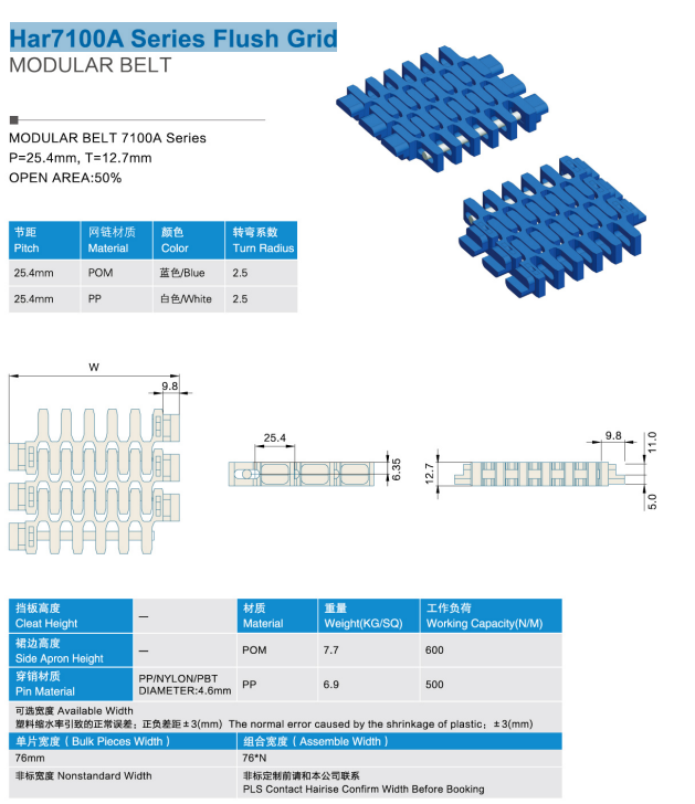 Лента модульная Har7100A Series Flush Grid izobrazhenie 2025 08 03 212525709 - Лента модульная Har7100A Series Flush Grid