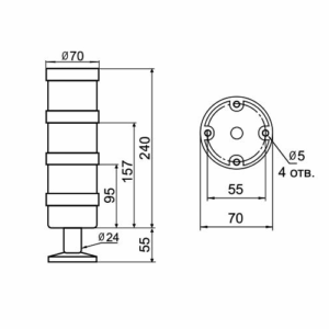 d8c16cc3 acd3 11eb 811e f99753b99fe2 21b78f61 c103 11ef b0f7 94a5476477a1 13 300x300 - Светосигнальная колонна INNOCONT TL70-220-YRR-55